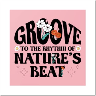 Groovy Music of Nature's Beat Posters and Art